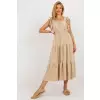 Sukienka Model DHJ-SK-8352.04 Dark Beige - Italy Moda