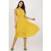 Sukienka Model DHJ-SK-13168.21X Dark Yellow - Italy Moda