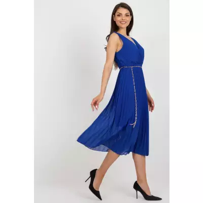 Sukienka Model DHJ-SK-13168.21X Cobalt - Italy Moda