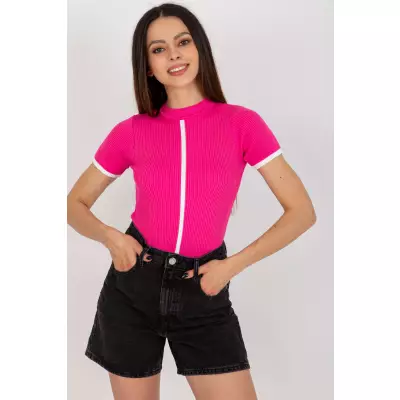 Bluzka Model BA-BZ-1456.72P Dark Pink - Badu