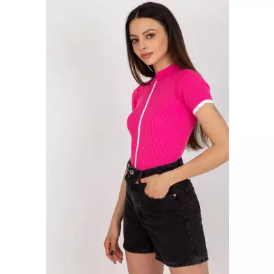 Bluzka Model BA-BZ-1456.72P Dark Pink - Badu