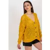 Sweter Damski Model BA-SW-9009.26P Dark Yellow - Badu