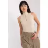 Bluzka Model BA-BZ-2301.00P Beige - Badu