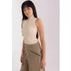 Bluzka Model BA-BZ-2301.00P Beige - Badu