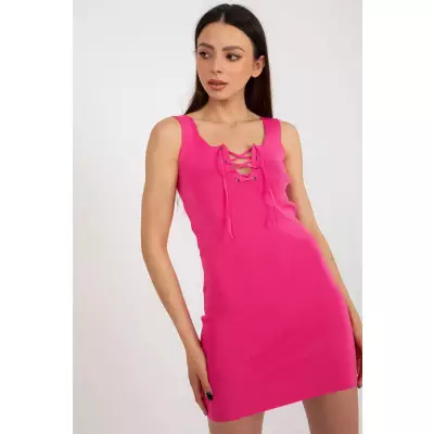 Sukienka Model BA-SK-2303.05P Dark Pink - Badu