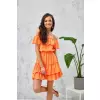 Sukienka Model POM SUK0291 Orange - Roco Fashion