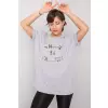 T-shirt Damski Model FA-TS-6892.88 Grey - Fancy