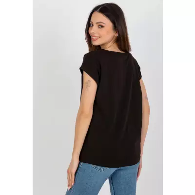 T-shirt Damski Model FA-TS-8515.46 Black - Fancy