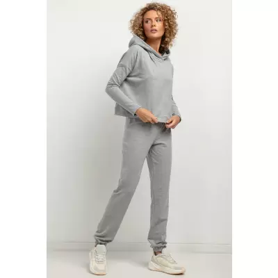 Spodnie Dresowe Model T384/2 Light Grey - Tessita