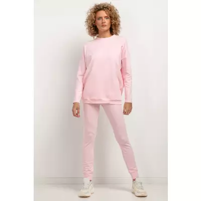 Spodnie Dresowe Model T383/4 Light Pink - Tessita