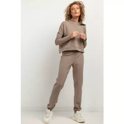 Bluza Damska Model T380/6 Cappuccino - Tessita