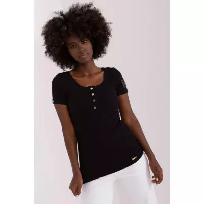 Bluzka Model TW-BZ-OB051.58P Black - Och Bella