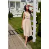 Sukienka Model Lily BEZ SUK0399 Beige - Roco Fashion