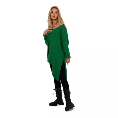 Sweter Damski Model MOE769 Green - Moe