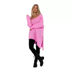 Sweter Damski Model MOE769 Pink - Moe