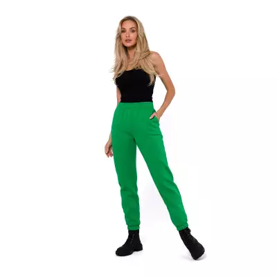 Spodnie Dresowe Model MOE760 Green - Moe