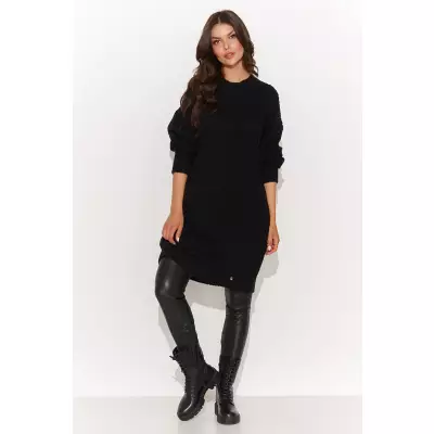 Sweter Damski Model NU_S92 Black - Numinou