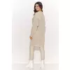 Sweter Damski Model NU_S92 Beige Melange - Numinou