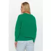 Sweter Damski Model S140 Green - Makadamia