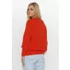 Sweter Damski Model S140 Orange - Makadamia