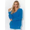 Sweter Damski Model S140 Blue - Makadamia