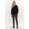 Sweter Damski Model S140 Black - Makadamia