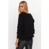 Sweter Damski Model S140 Black - Makadamia