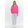 Sweter Damski Model S140 Baby Pink - Makadamia