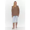 Sweter Damski Model S135 Cappuccino - Makadamia