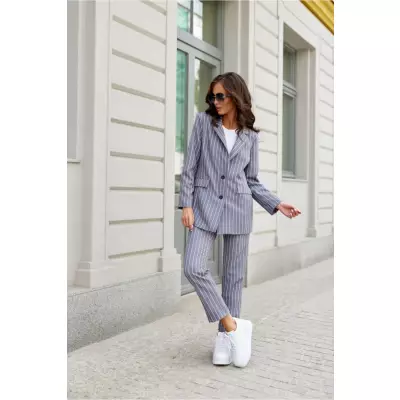 Spodnie Damskie Model Madison SZA SPD0027 Grey - Roco Fashion