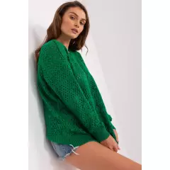 Sweter Damski Model BA-SW-9007.85P Green - Badu