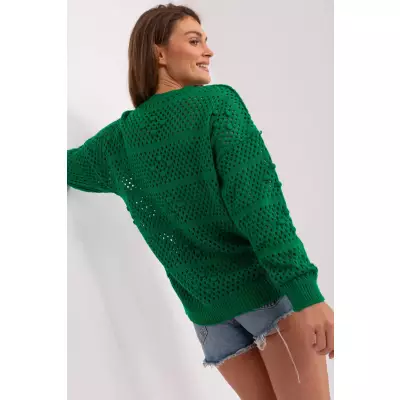 Sweter Damski Model BA-SW-9007.85P Green - Badu