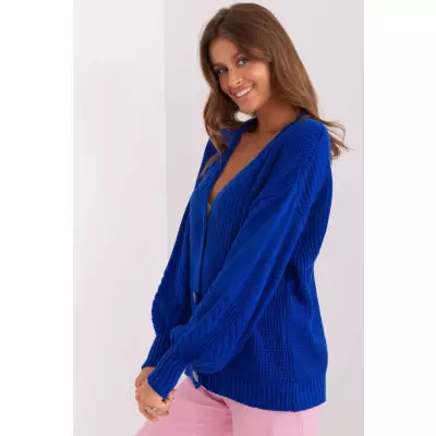 Sweter Damski Model BA-SW-8014.17P Cobalt - Badu