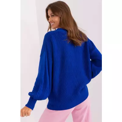 Sweter Damski Model BA-SW-8014.17P Cobalt - Badu