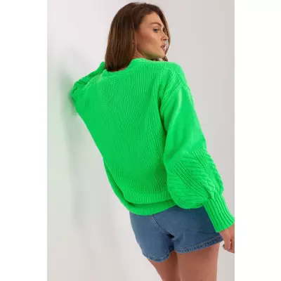 Sweter Damski Model BA-SW-8014.17P Fluo Green - Badu