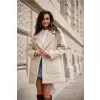 Kurtka Damska Model Sanchez BEJ KUR0019 Light Beige - Roco Fashion