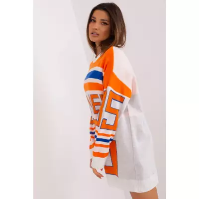 Sweter Damski Model BA-SW-2206.48P Orange - Badu