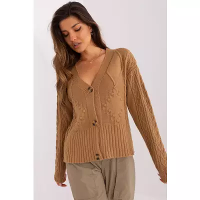 Sweter Damski Model BA-SW-0252.61P Camel - Badu