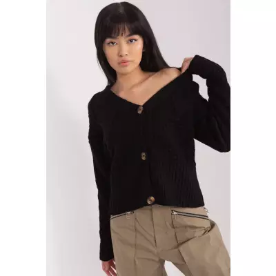 Sweter Damski Model BA-SW-0252.61P Black - Badu