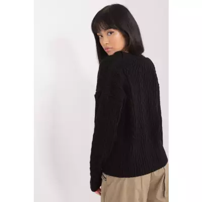 Sweter Damski Model BA-SW-0252.61P Black - Badu