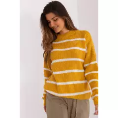 Sweter Damski Model BA-SW-8025.38P Dark Yellow - Badu