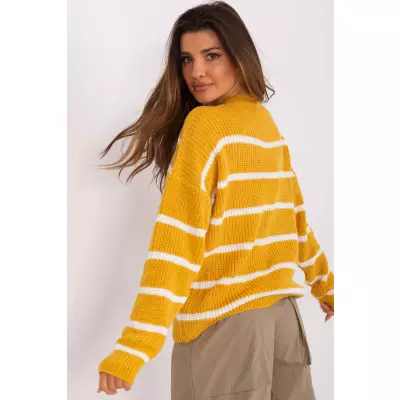 Sweter Damski Model BA-SW-8025.38P Dark Yellow - Badu