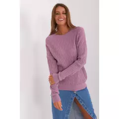 Sweter Damski Model AT-SW-2338.14P Light Violet - AT