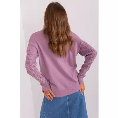 Sweter Damski Model AT-SW-2338.14P Light Violet - AT