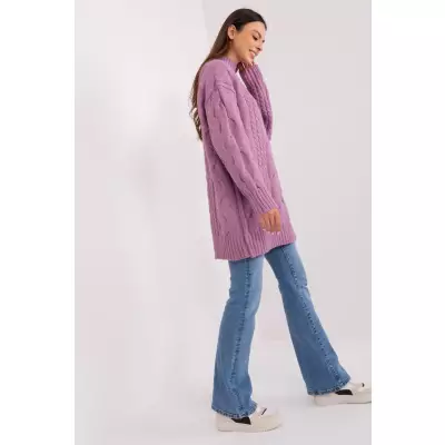 Sweter Damski Model AT-SW-2367-1.35P Violet - AT