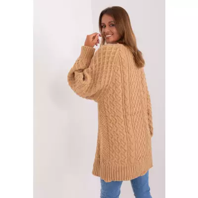 Sweter Damski Model AT-SW-2367-2.64P Camel - AT