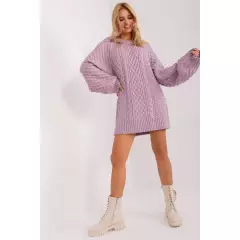 Sweter Damski Model AT-SW-2367-2.64P Light Violet - AT