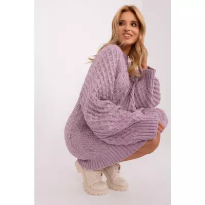 Sweter Damski Model AT-SW-2367-2.64P Light Violet - AT