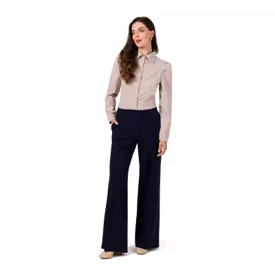 Spodnie Damskie Model B275 Navy - BeWear