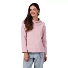 Bluza Damska Model B268 Powder Pink - BeWear